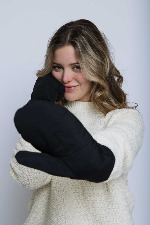 Let it Snow-Puffer Mitts